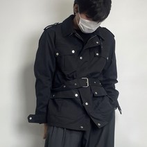 [굿룩 로렌 필드 자켓] 바버 남자 필드 오버핏 가을 남성 벨트 야상 왁스 아우터 자켓 (3color)