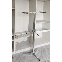 공조 리프트 스테인레스 천장 시공 크레인 작업대, 접이식 50-100cm+손전등+3종세트
