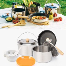 코베아 캠핑 쿡웨어 세트 코펠 프라이팬 그릇 요리 도구, 단품, 단품