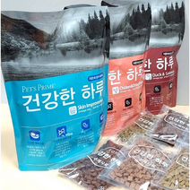 [채다시] 펫츠프라임 말랑하고 부드러운 국내산 소프트 수제사료 개별포장 1kg, 오리&연어(1kg)