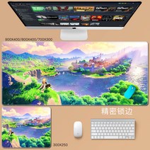 원신 마우스패드 초대 키보드 테이블패드 다양한사이즈 물에강한, CE + 300x250mm + 4mm