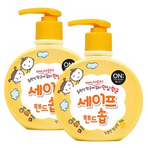 온더바디 세이프 핸드솝 액상형 망고향, 300ml, 2개