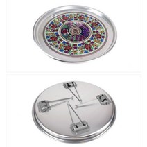 YPV508644시골밥상 밥상시골밥상 레트로밥상 특대 알루미늄밥상 원형밥상 옛날 자개상 양은상