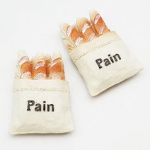 귀여운 바게트 냉장고 현관문 마그넷 자석 메모 사진