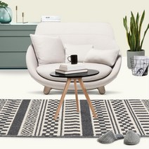 1인가구 소형러그 냉기차단 모던 카페트 거실 발매트 원룸 방꾸미기 서재 공간