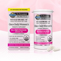 닥터포뮬레이티드 질건강 여성 유산균 30캡슐 프로바이오틱스