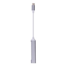 USB C 허브 3.0 스플리터 3.1 멀티 포트 도크 Macbook Pro Air Imac PC 컴퓨터 액세서리, 한개옵션0