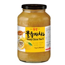 꽃샘 액상차 꿀유자차S 1kg, 단품
