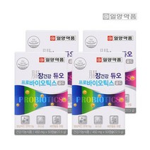 중외제약 장건강 듀오 프로바이오틱스 골드 50캡슐 4박스