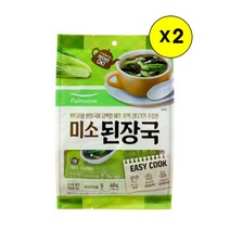 (상온)[풀무원]미소된장국(5입)40gx2