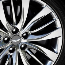 제네시스 GV70 알루미늄 휠가드 스크래치방지 포인트 스티커 4ps