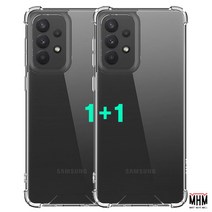 MHM 에어백범퍼젤리 1+1 갤럭시 A23. A235 젤리케이스