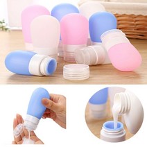 [DJ] 휴대용 실리콘 튜브용기 위생적 화장품 소분공병, 블루60ml(1P)