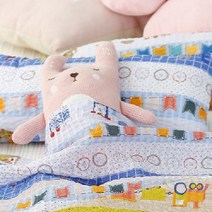 순면 어린이집 낮잠 이불 베게 분리형 여름낮잠이불, 이불S100x62_블루, 상세설명 참조, 상세설명 참조