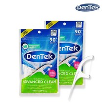 [본사정품] 덴텍 트리플클린 치실 90개입x2팩 (180개입), 1개