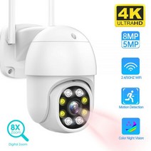 홈캠 베이비캠 펫캠 가정용CCTV 아기홈캠 집안CCTV 가정집CCTV 와이파이 보안 CCTV 카메라 8mp 4K IP 듀얼 렌즈 컬러 야간 투시경 4mp 2K 8x 디, 8MP 128G 카메라_중국 | AU 플러그