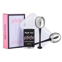 PFEFE CRYOGLOBES 얼음 마사지 찜질봉 스킨케어 미용 뷰티 냉동봉 SPA 테라피 아이스해머, Pfefe008 두개 선물세트 룩