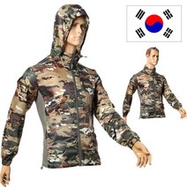 군헌터 바람막이 자켓 미해병 픽셀 밀리터리 군인 군용 점퍼