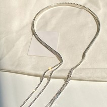 일호장신구 롱롱 두줄 큐빅머리띠