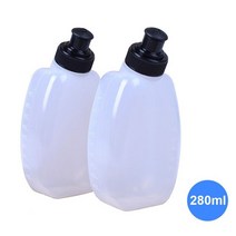 러닝백 트레일러닝 조끼 트레일러닝 마라톤가방 5l 달리기 수화 나일론 야외 달리기 배낭, 280ml 물병