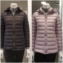 올리비아로렌 단기장 덕다운점퍼 VVBKDWW9391 NC중앙로점