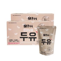 롯데 총각네 흰강낭콩두유 190ml40봉