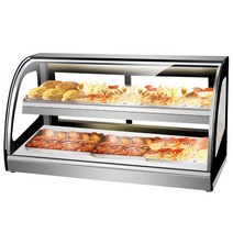 카운터탑쇼케이스 카페 제과 보온 냉장고 데스크 진열, D 1200x500x500mm