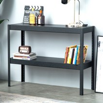 도매링크 고릴라랙 앵글선반-무볼트 조립식 철제선반 진열대, 1개, 1200x400x600 2단