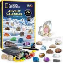 NATIONAL GEOGRAPHIC 내셔널 지오그래피 어린이 원석 컬렉션 어드벤트캘린더 Rock Collection Advent Calendar 1세트