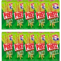 글리코 PRETZ 프레츠 프리츠 로스트 사라다맛 69g 10개