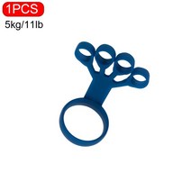 환자 강도 트레이너용 손가락 그리퍼 운동 기구 기타 6 단계 저항성 손 강화제 10-1 개, 1PCSS Blue