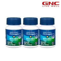 [GNC] 알티지 오메가3 60캡슐 (1개월분) x 3병, 단품, 단품