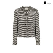 JJ지고트 디테일 버튼 울 크롭 재킷 GMBA0JK31