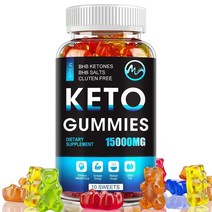 석유버너 Minch Keto Gummies 체중 감소 말산 케토제닉 다이어트 보충제 슬리밍 케톤 팻 버너 곰 구미 남성 여성 과자, 1.10 Pcs