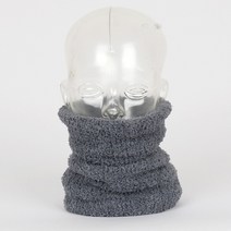 국산 남녀공용 탁텔 극세사 방한 수면 데일리 겨울 넥워머 1매, 그레이