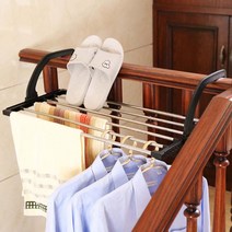 수건접이식 신발 수건 라디에이터 옷 폴 에어러 건조기 랙 5 레일 바 홀더 홈 인테리어 액세서리, 한개옵션0, 한개옵션2