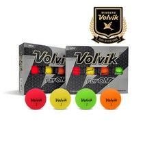 조그만 골프 볼빅 플라이온 12구 무반사 골프공 2피스 홀인원 인쇄 포장 선물, 1. A플라이온 (4컬러) 12구