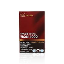 불포화지방산 남녀노소 생과에서 추출한 하이코펜 걱오일 4000, 1박스