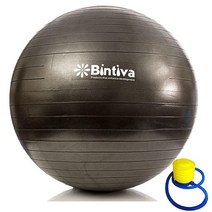 터짐 방지 피트니스 운동 안정성 요가 볼/스위스 생일 체육관 공, L (68-75cm)