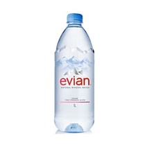 에비앙 생수, 1L, 4개