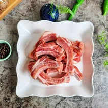 돼지 등갈비 쪽갈비 립 2kg 육즙풍부 육질부들 김치찜갈비, 통절단