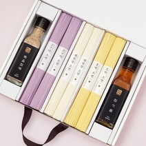 정민이네샵 해와달 오색 소면 국수 멀티세트 6조(600g)+천일염 함초염 2조 웨딩답례품 명절선물세트 조문답례품 결혼답례품 칠순선물 명절선물 소규모돌단치답례품, 국수 6조(600g)+트러플+볶음참깨