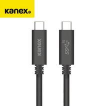 카넥스 3.1 USB-C to USB-C 고속 충전 싱크 케이블, 단품