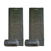 막심 차박 캠핑 경량 침낭 2개, 경량침낭 950g 2개