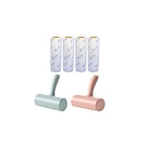 라온 드럼핸들+테이프크리너 리필4개롤크리너돌돌이, 라온 드럼핸들+테이프크리너 리
