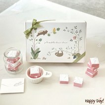 딸기맛 파베 생초콜릿 만들기 세트 밀크딸기 수제초콜릿 발렌타인데이선물, 단품, 단품