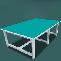 프로파일 작업대 택배포장 작업용다이 선반 검사 제품, 알루미늄 프로파일 80X60X75 cm