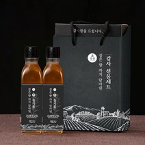 [부스터랩 X 우리농산] 초신선 들기름 감사 선물세트들기름180ml x 2병, 없음