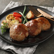 제주흑돼지 함박스테이크 300g /간편조리 고기반찬 집반찬 어린이간식 아동간식 제주어멍돈 1세트