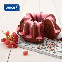 루치 실리콘 몰드 번트케이크 18cm 핑크